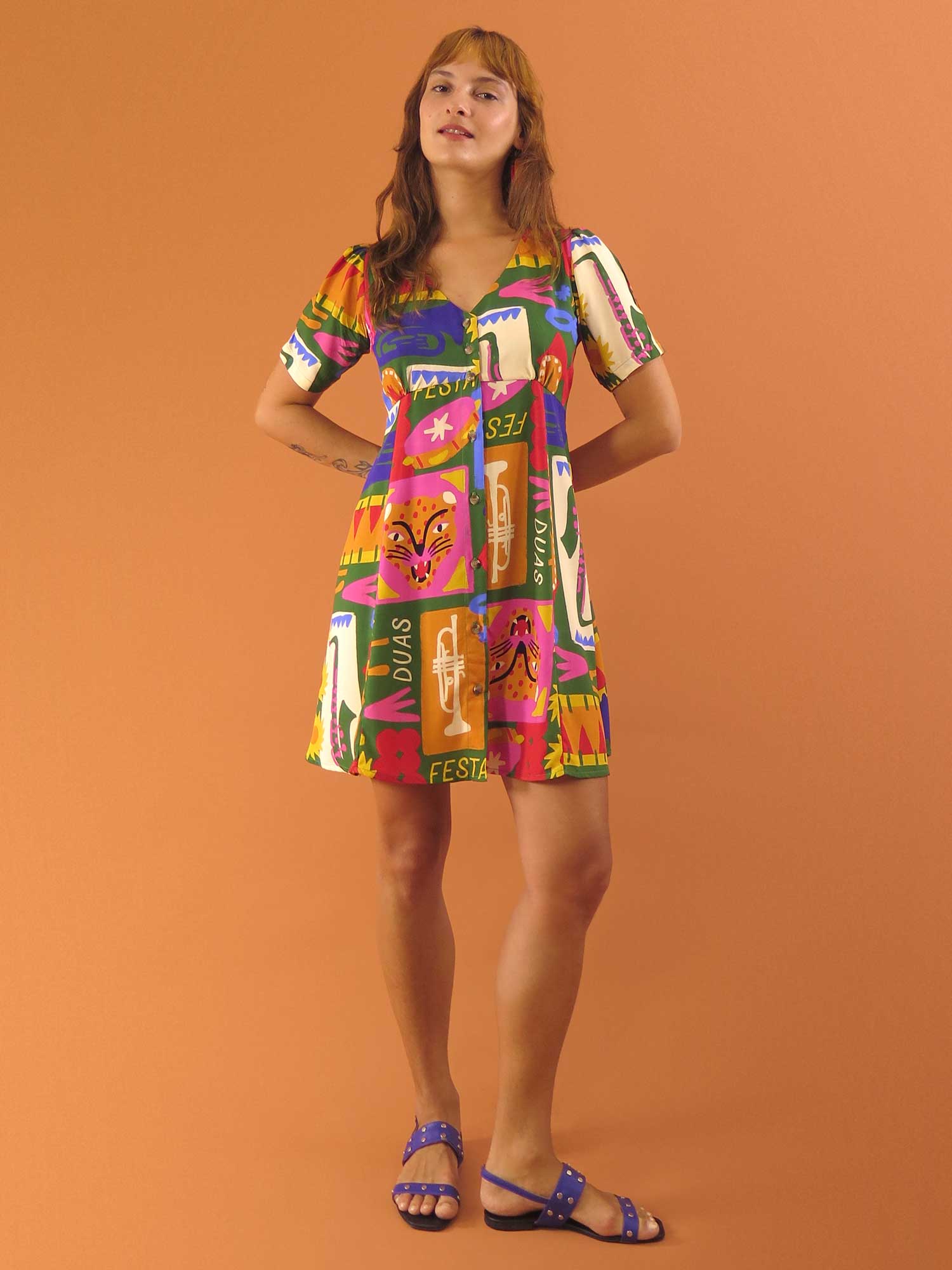 VESTIDO DAI CURTO