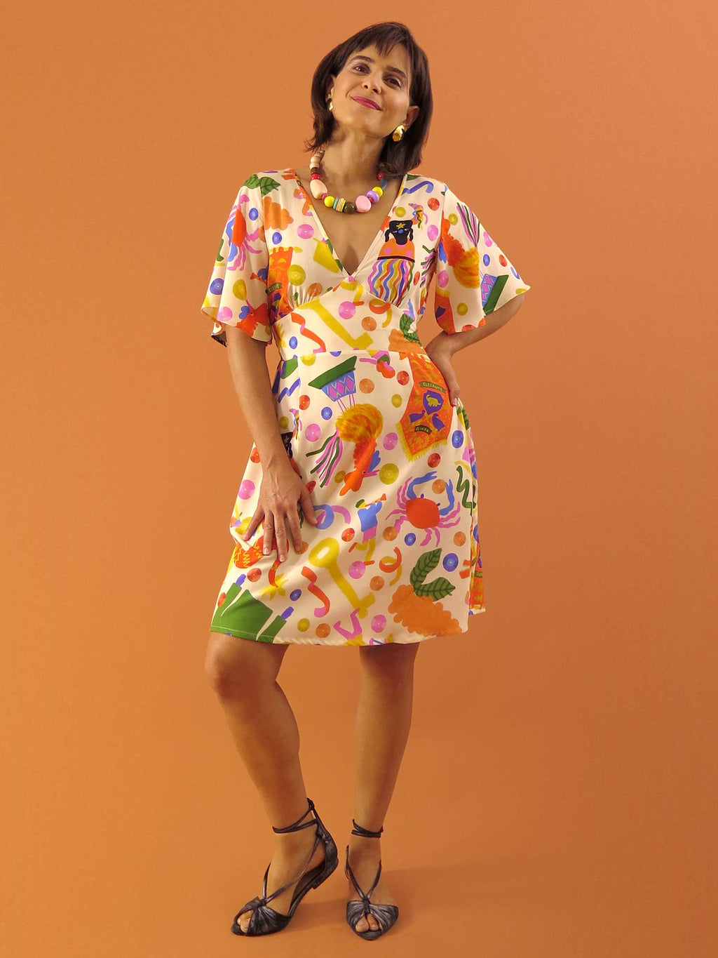 VESTIDO NINA CURTO