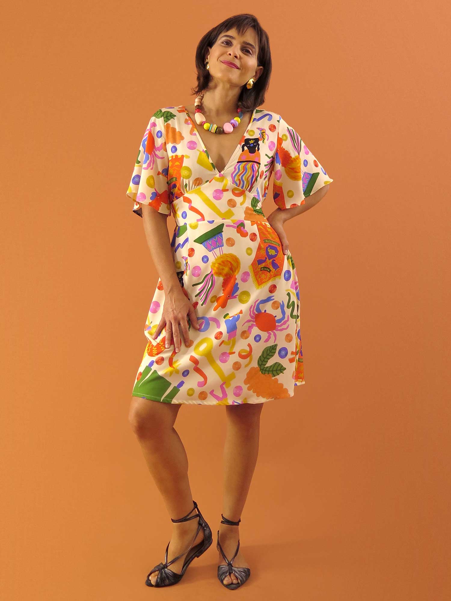 VESTIDO NINA CURTO