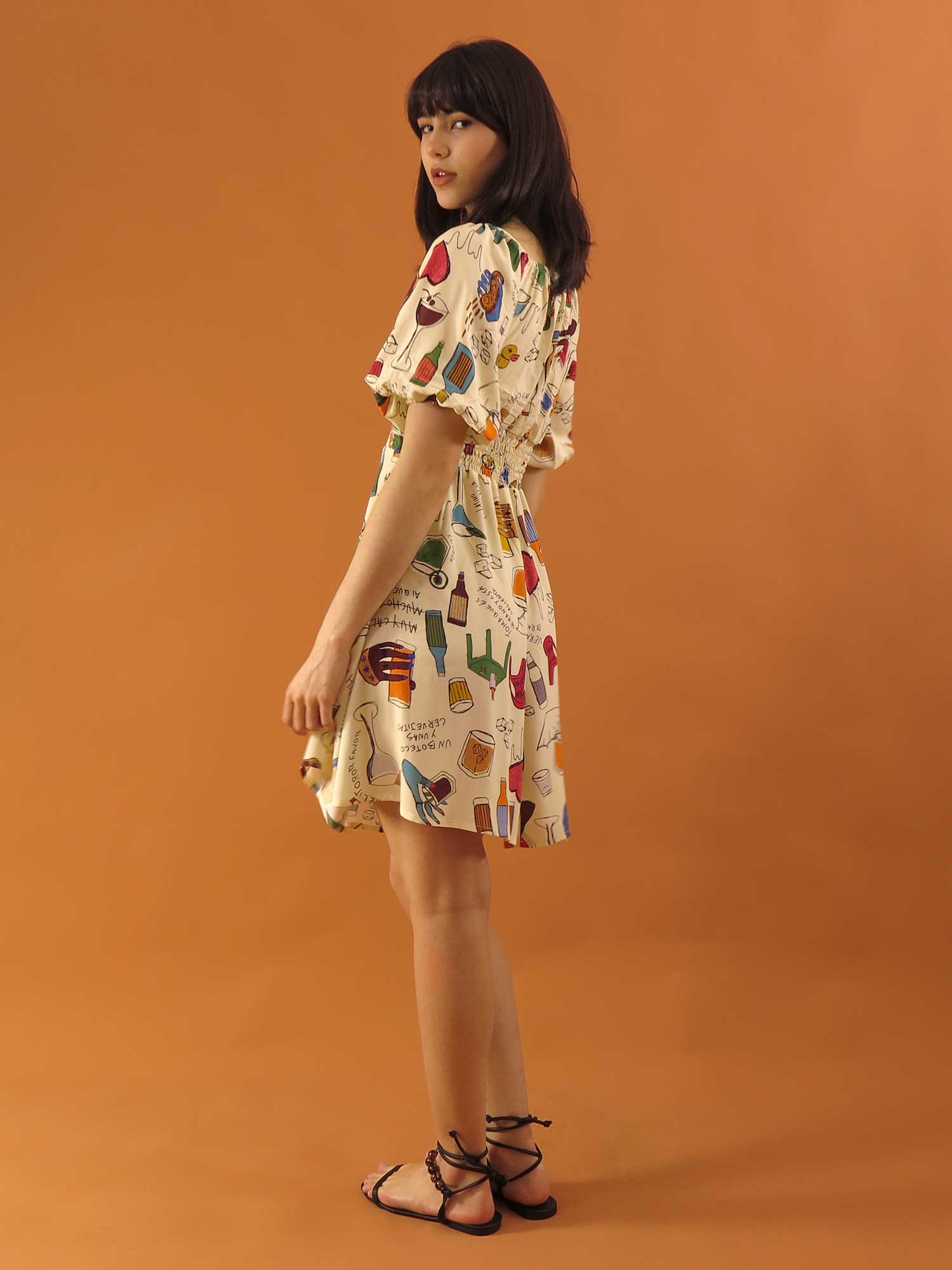 VESTIDO MANUELA CURTO