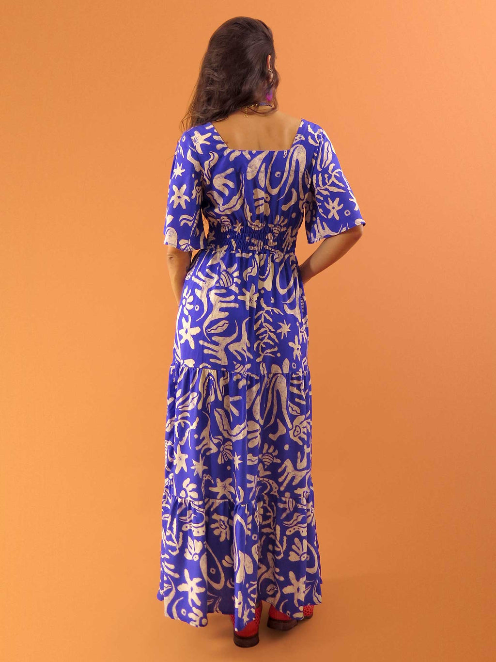 VESTIDO NINA LONGUETE