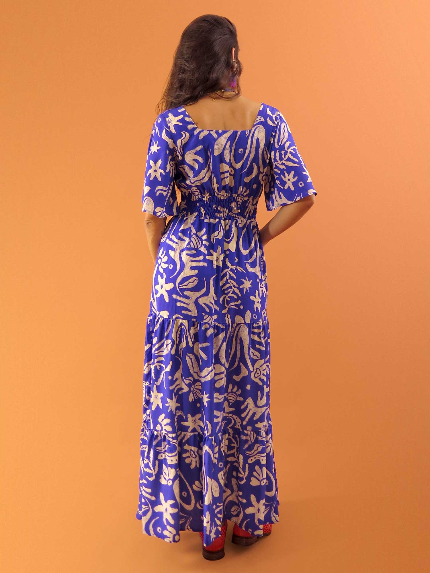 VESTIDO NINA LONGUETE